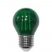 Λάμπα LED 2W E27 230V Πράσινη 13-27125